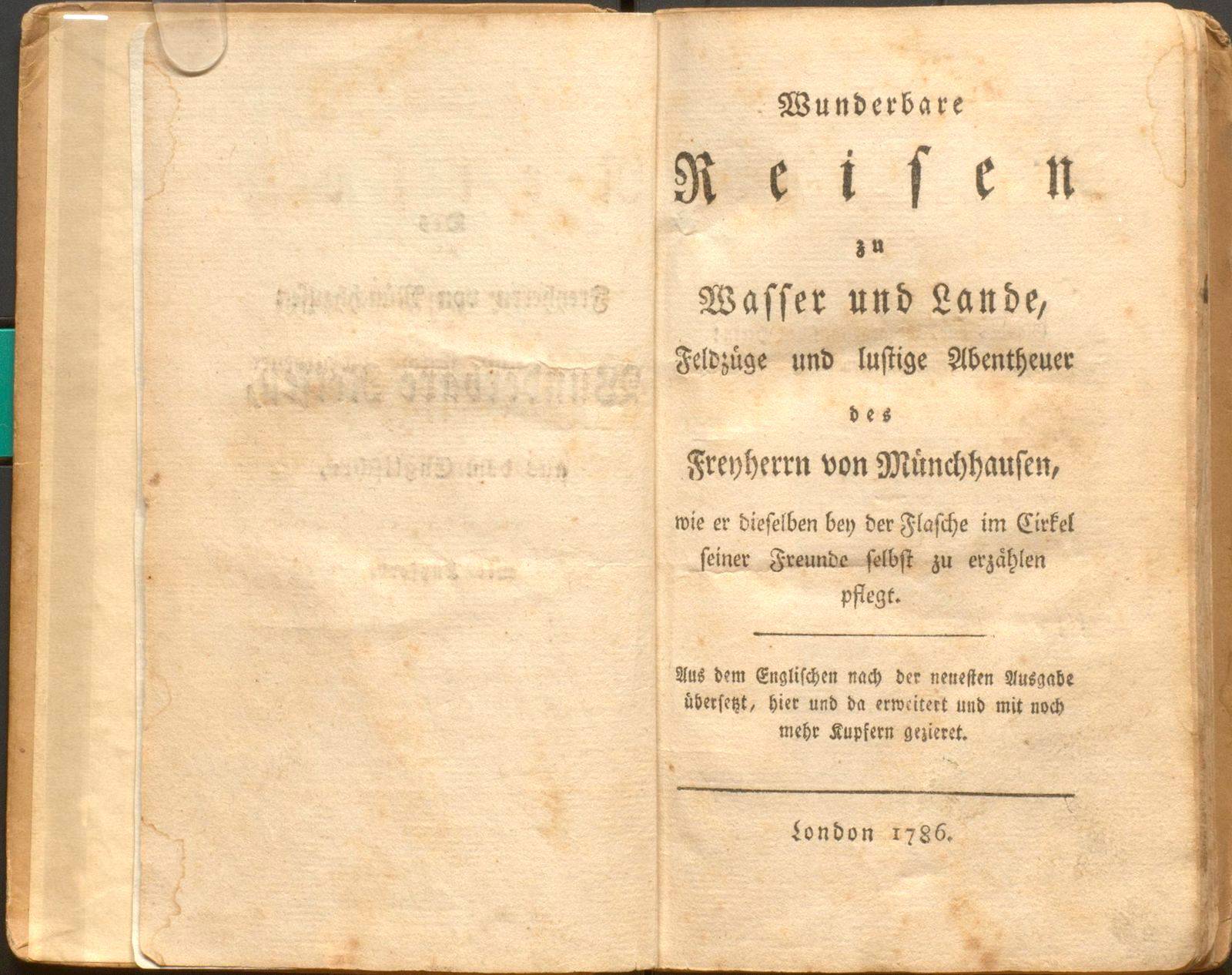 Erstausgabe Deutsch